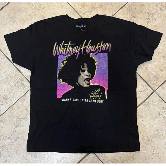 Whitney Houston Other - Whitney Houston I Wanna Dance With Somebody T-Shirt